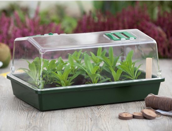 Boîte de culture / boîte de culture avec couvercle 37,5 cm - Jardinage / Boîte de jardin potager - Articles de potager