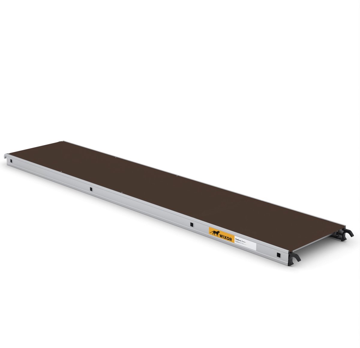 Wixor | platform 305 cm | advance | zonder luik | steigeronderdeel | rolsteiger | plank | asymmetrisch | stelling