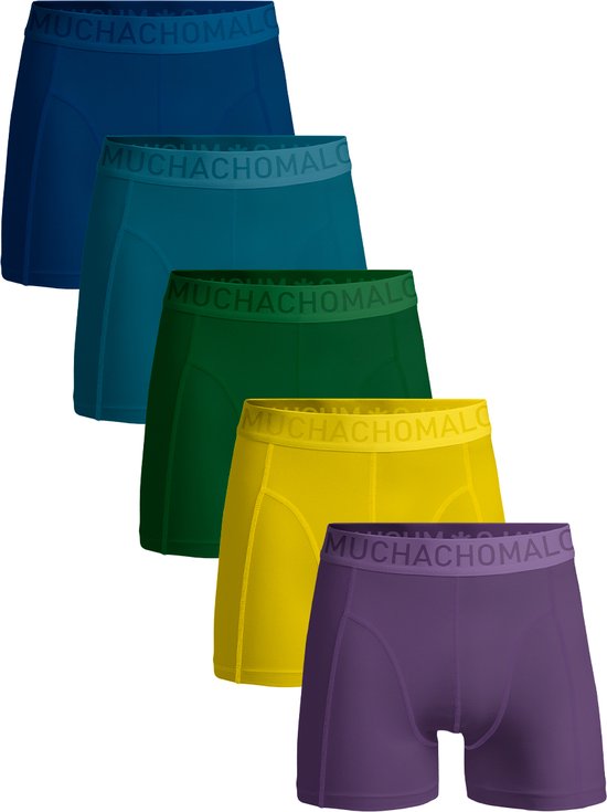 Muchachomalo Heren Boxershorts 5 Pack Maat S 95 Katoen Mannen Onderbroeken bol