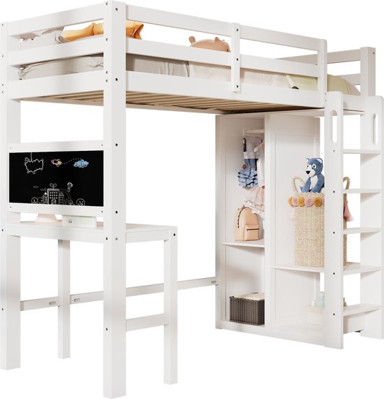Functioneel Bed / Kinderbed / Hoogslaper Met Opbergruimte En Bureau Jura 09 Kleur Artisan Eiken Zwart Afmetingen 125 X 203 X 106 5 Cm H X B X D 108547 Functioneel Bed / Kinderbed / Hoogslaper Met Opbergruimte En Bureau Jura 09 Kleur Artisan Eiken Zwart Afmetingen 125 X 203 X 106 5 Cm H X B X D 108547