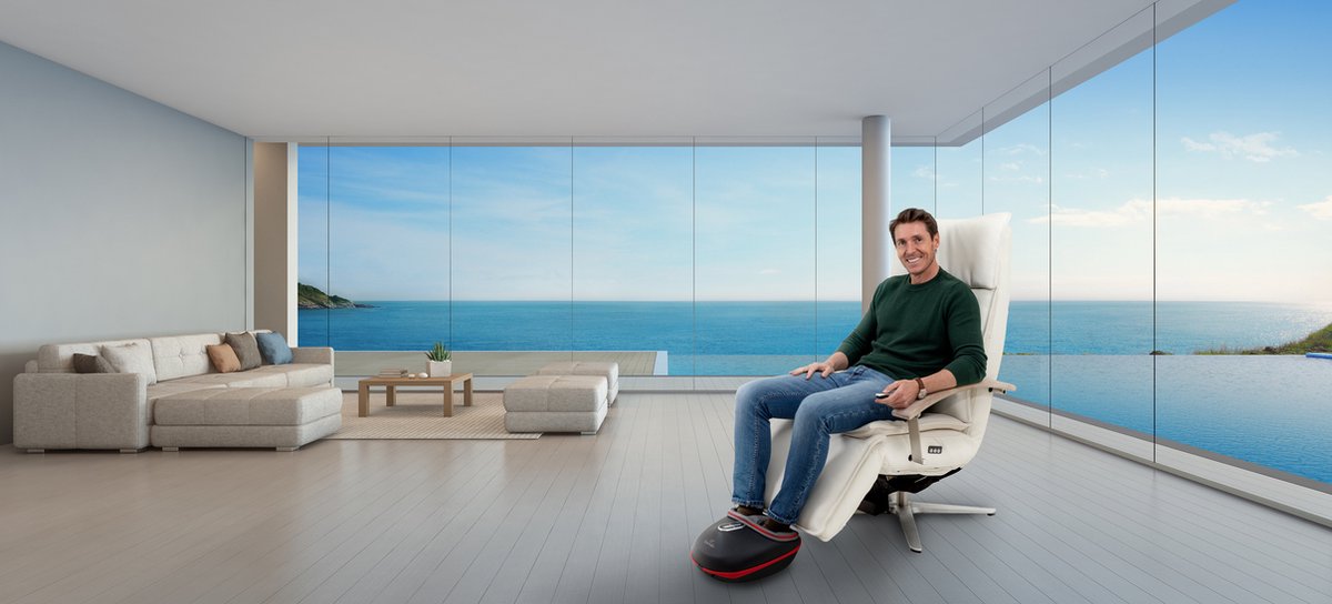 Casada FootInn II - Massageapparaat - Voeten en Benen - Voetreflexologie - Verwarmingsfunctie - Hielverzorging