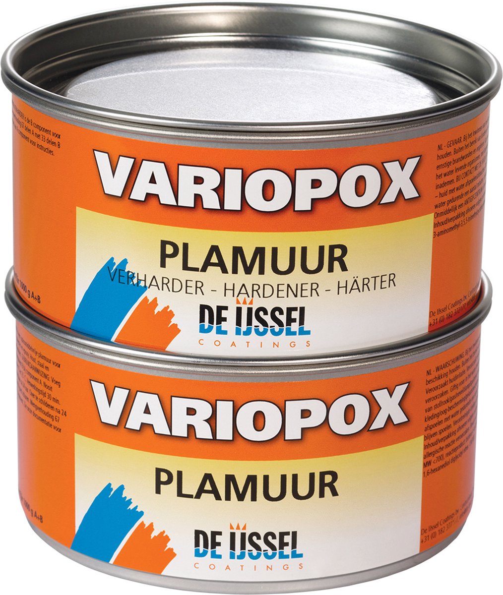 De IJssel Coatings - Variopox Epoxy Plamuur - Lichtgroen