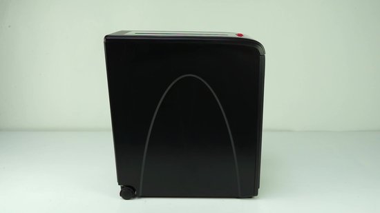 OLYMPIA APS410K - Destructeur de Papier Bureau Vue Fenêtre Coupe Cross 16L P4 Jusqu'à 10 Feuilles Zwart