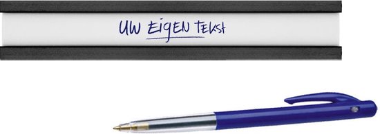 Porte-étiquettes magnétiques CombiCraft 76x13 mm - lot de 5