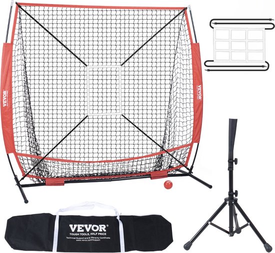 appe de baseball Softball portable, aide à l'entraînement, compact, léger, perceuses de lancer, 7x7 pieds 18 appe de baseball Softball portable, aide à l'entraînement, compact, léger, perceuses de lancer, 7x7 pieds 18