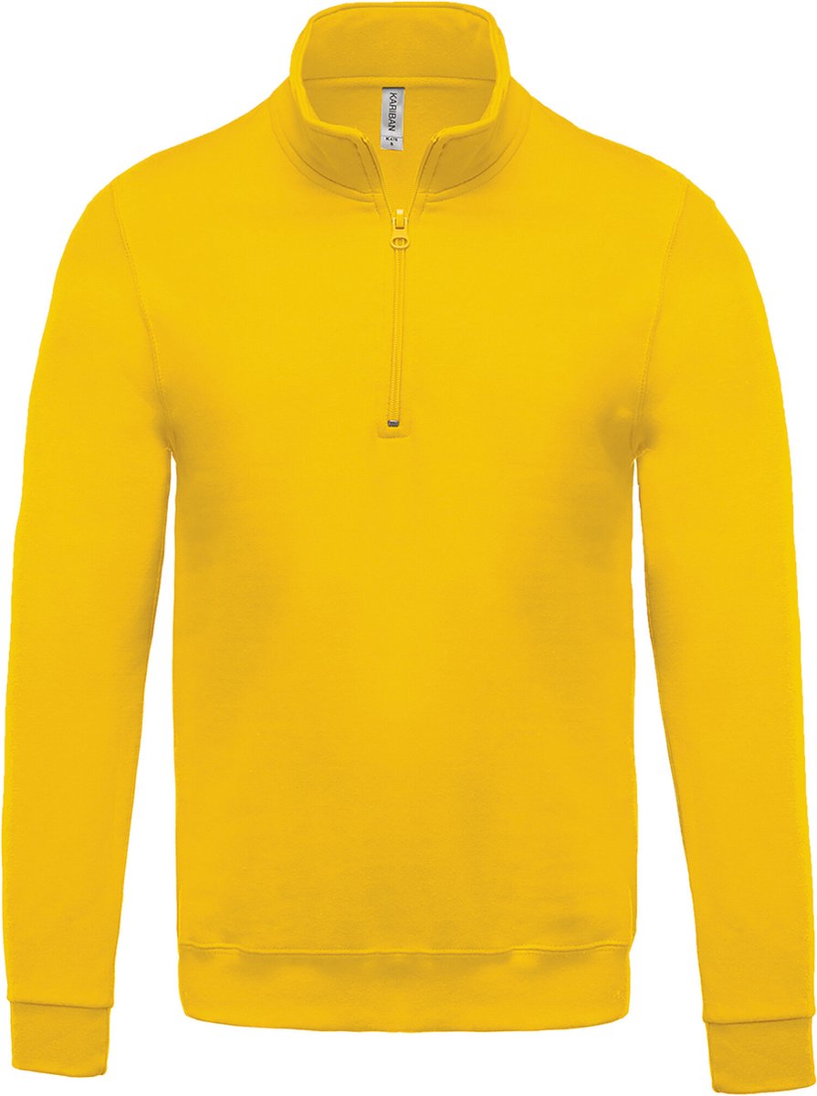 Kariban Sweater met ritskraag K478 - Yellow - XS