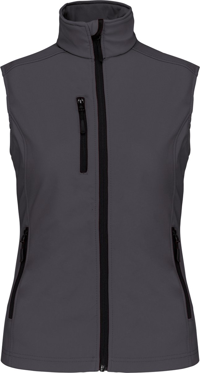Kariban Dames softshell bodywarmer K404 - Titanium - S