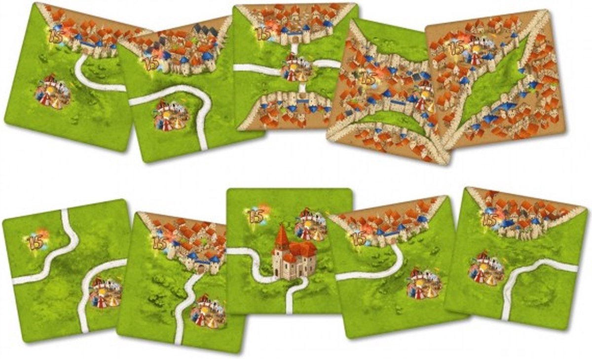 Carcassonne Mini Uitbreiding - Het Festival II