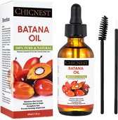 Bol.com Batana Olie 60 ml - Batana Oil - Voor Diepe hydratatie van Haar en Huid - Versterkt Haargroei - 100% Puur en Natuurlijk aanbieding