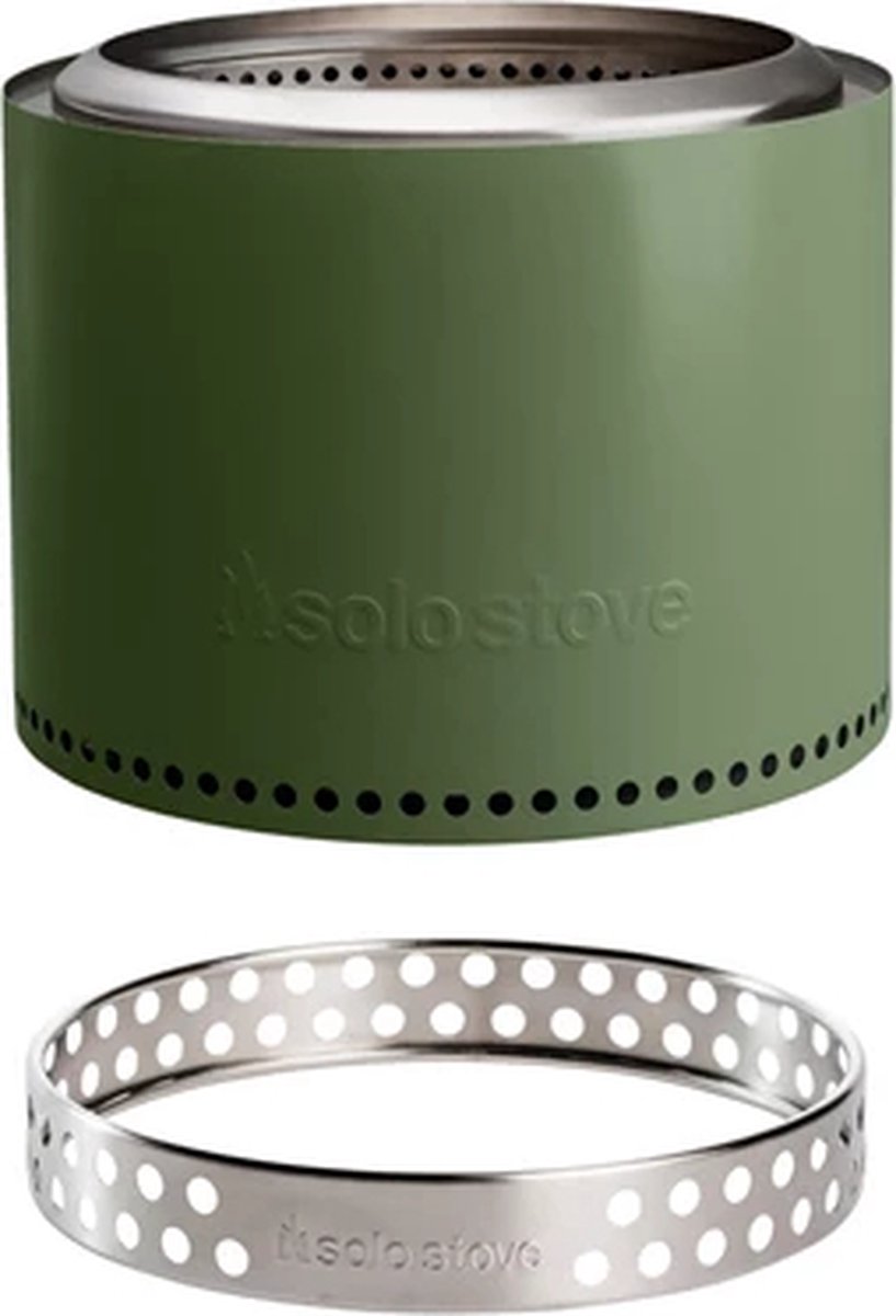 Solo Stove Bonfire vuurschaal met staander D49 5cm deep olive