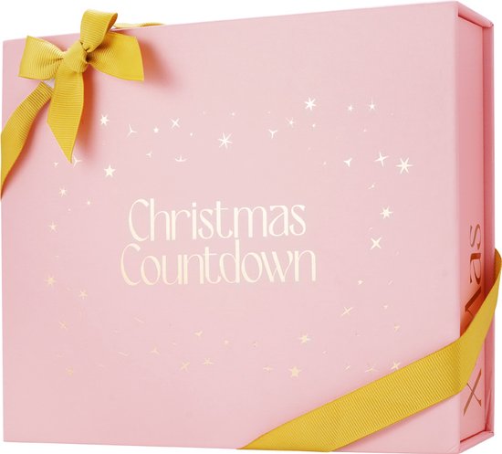 Hidzo adventskalender - Pearl Love and Gold - Stainless Steel
