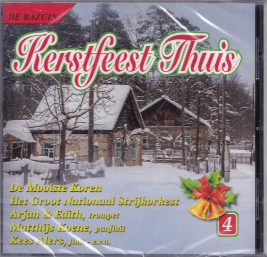 Kerstfeest thuis deel 4 // 14 kerstliederen van de bekendste artiesten; Willemijn, Het Urker Mannenkoor Hallelujah, Het Groot Nationaal Strijkorkest e.v.a.