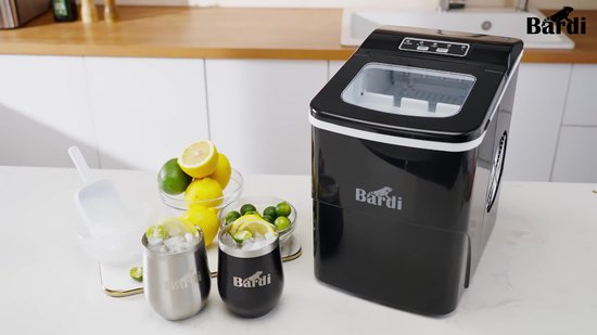 Machine à glaçons électrique moderne haute efficacité 170W grande capacité 10-20