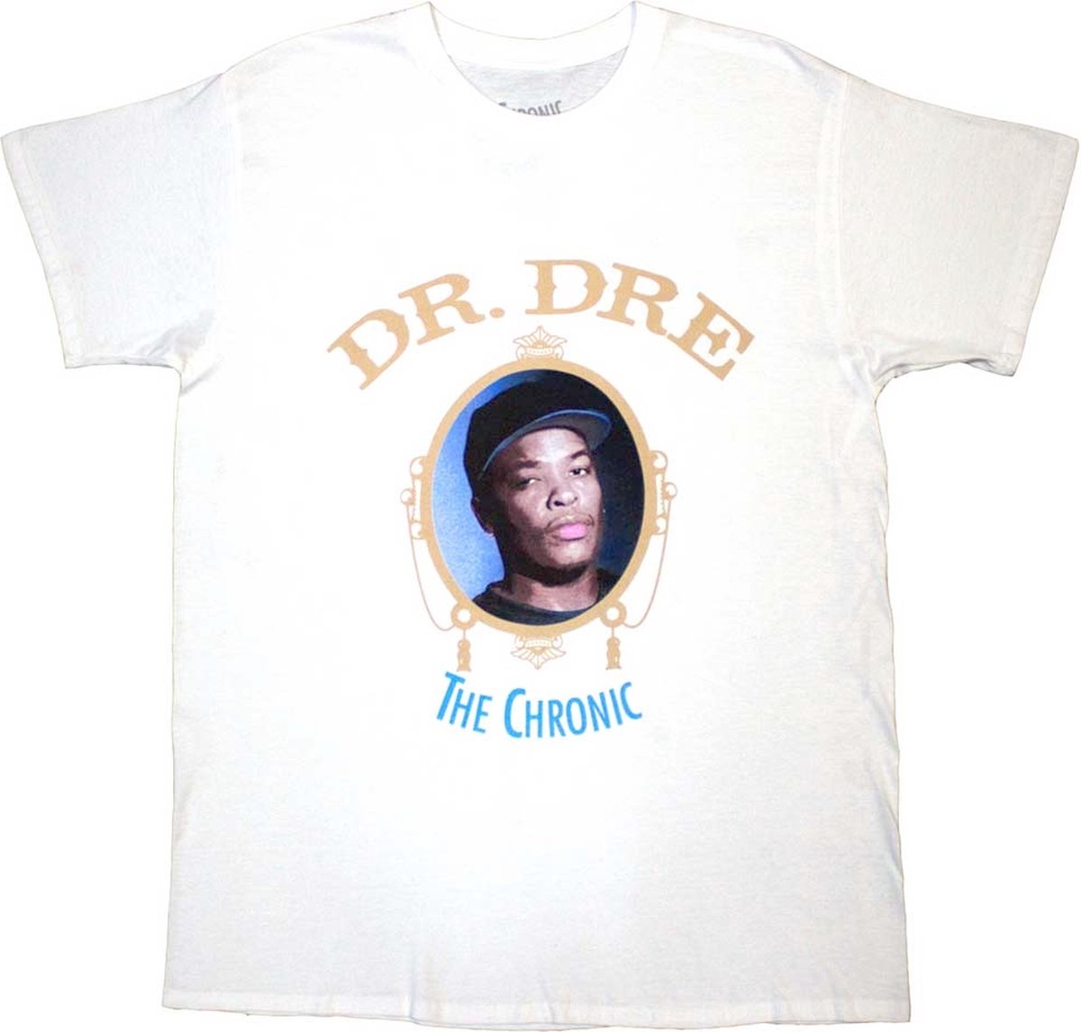 Dr. Dre - The Chronic Heren T-shirt - L - Wit