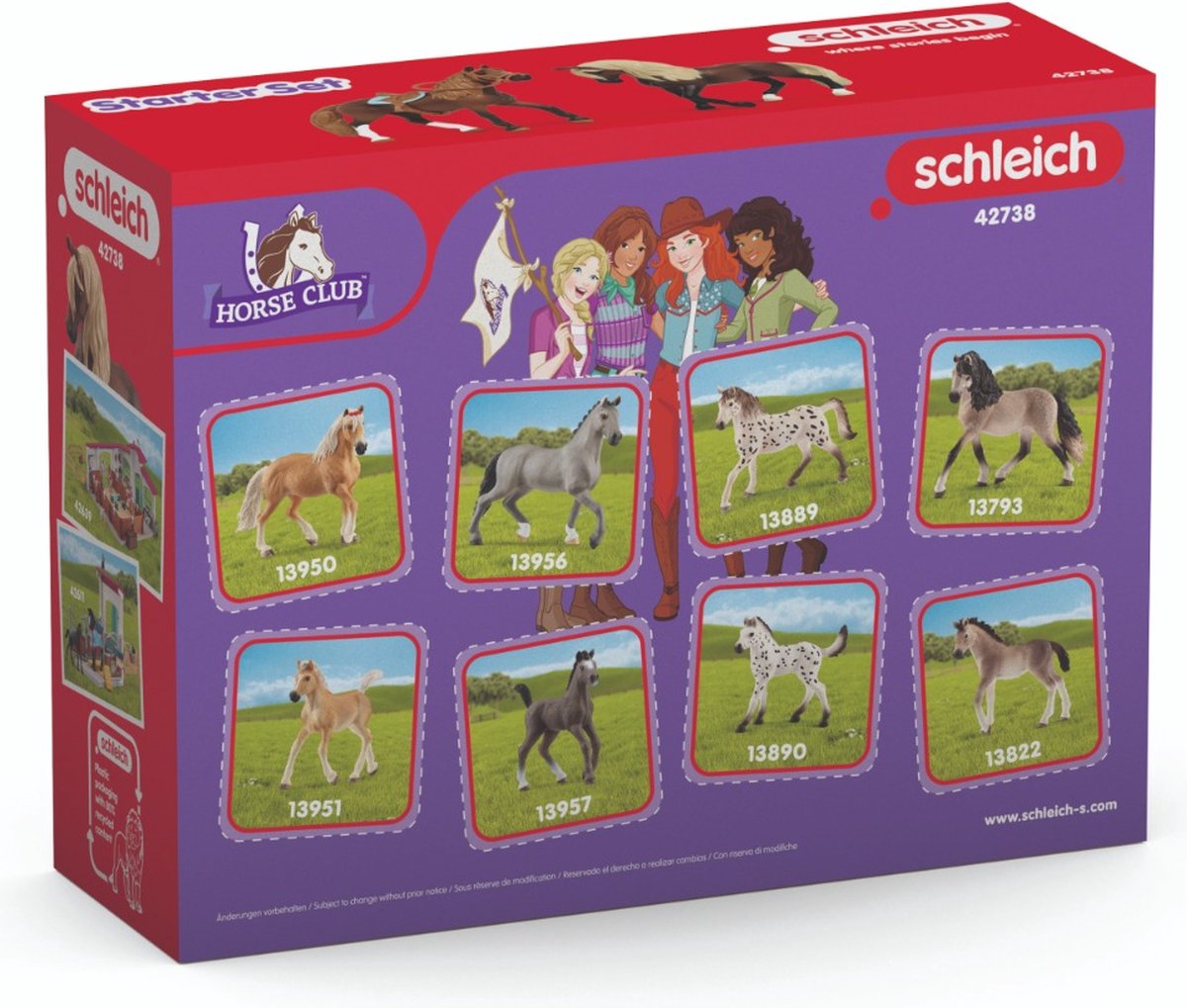 Schleich Horse Club Paso Peruano Starter Set speelfiguur thumbnail 3