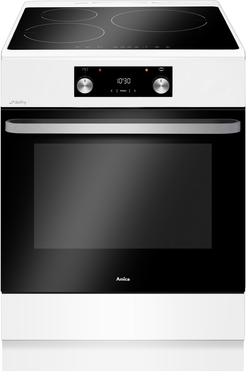 Bol.com Amica ACI7005RB Inductiefornuis met aangesloten 1 Fase stekkerkabel aanbieding