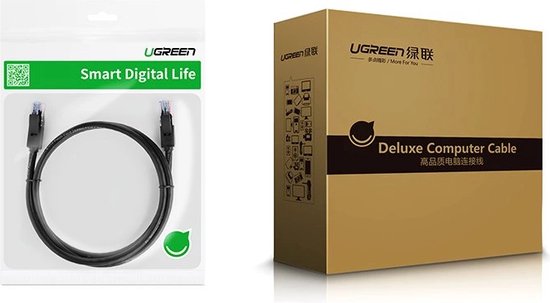 Ugreen 20160, 2 m, Cat6, U/UTP (UTP), RJ-45, RJ-45