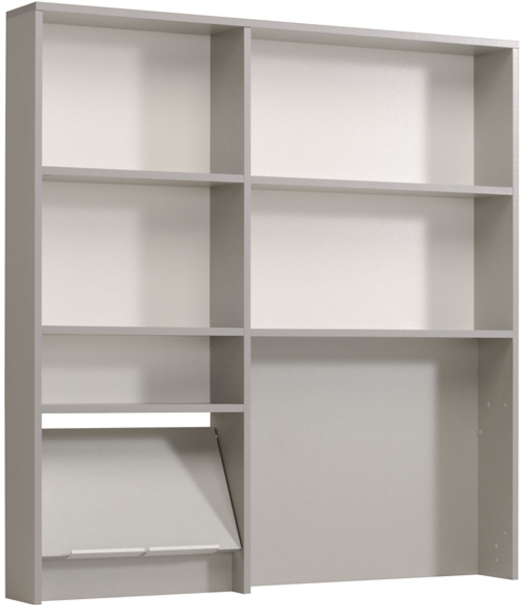 Opzetmeubel Spoon 120 Cm - Parisot - Stellingkast Keuken - Grijs - Spaanplaat