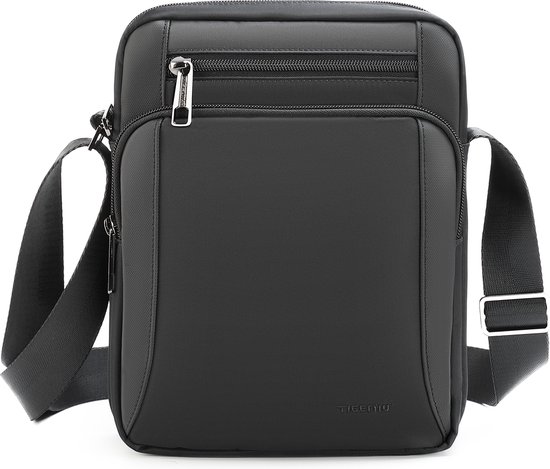 Zwart  Eén Schoudertas Heren Crossbody Tas Heren Business Body Bag Schuine Schoudertas Hand Bill Of~p141190874