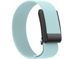EP Goods - Bandje geschikt voor WHOOP 3.0 & WHOOP 4.0 - Nylon - Armband - Verstelbaar Polsbandje - Pastel Blauw