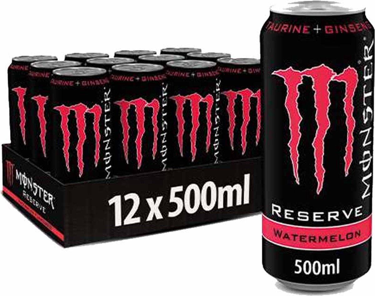 Goedkoopste Monster Reserve 12x 500ml Watermelon