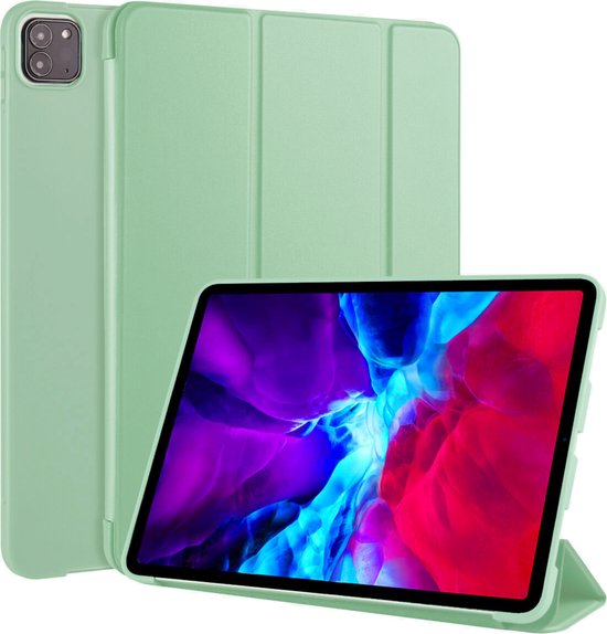 Étui Smart adapté à l'iPad Air 10,9 pouces 2022/2020 - Pro 11 pouces 2022/2021/2020 Smart Cover vert clair
