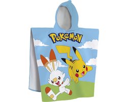 Pokémon Poncho / Badcape, Grass - 60 x 120 cm - Katoen