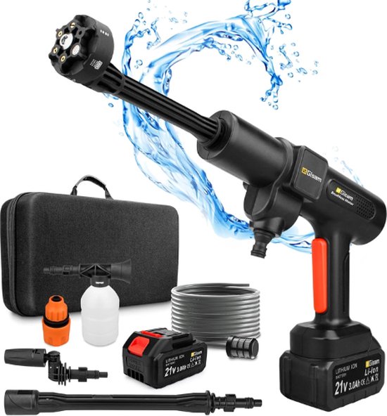 Gtremulent Nettoyeur Haute Pression Sans Fil Professionnel