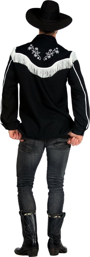 Wilbers & Wilbers - Cowboy & Cowgirl Costume - Cowboy Bobby Cowrider Man - Noir - XL - Déguisements - Déguisements