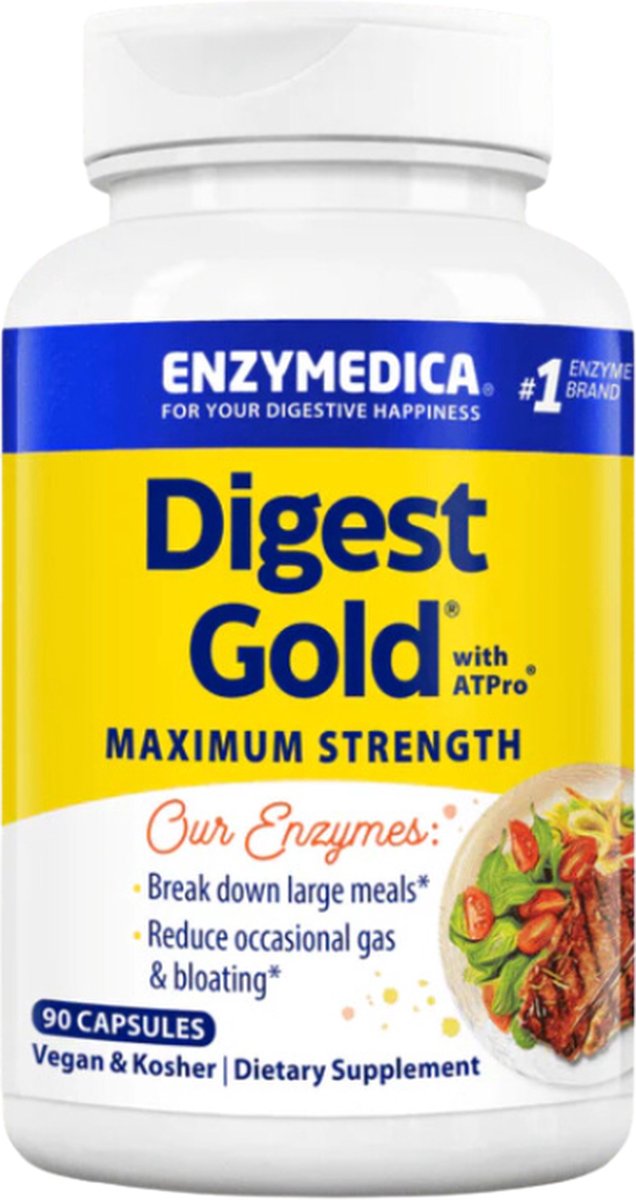 Goedkoopste Enzymedica - Digest Gold met ATPro - 90 capsules