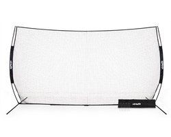 VirtuFit Backstop Net - Safety Net - Ballenvanger - Voetbalnet - 500x300cm - Voetbaltraining - Voetballen - Voetbaldoel - Duurzaam ontwerp - Inclusief draagtas