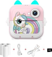 Bol.com Kinder Hd Digitale Camera- Roze - foto printer - Camera -Speelgoed - 32G Geheugenkaart aanbieding