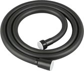 WiseGoods Tuyau de douche pour pommeau de douche en PVC de Premium 1,5 m – Tuyau de Douche pour robinet – Flexibles de douche à Water – Accessoires de vêtements pour bébé de salle de bain – Zwart – G1/2