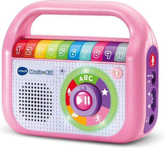 VTech Music Kid roze - Educatief Speelgoed - Maak Kennis met Liedjes & Muziek - Kinderspeelgoed 2 Jaar tot 6 Jaar van Merkloos — afbeelding 2