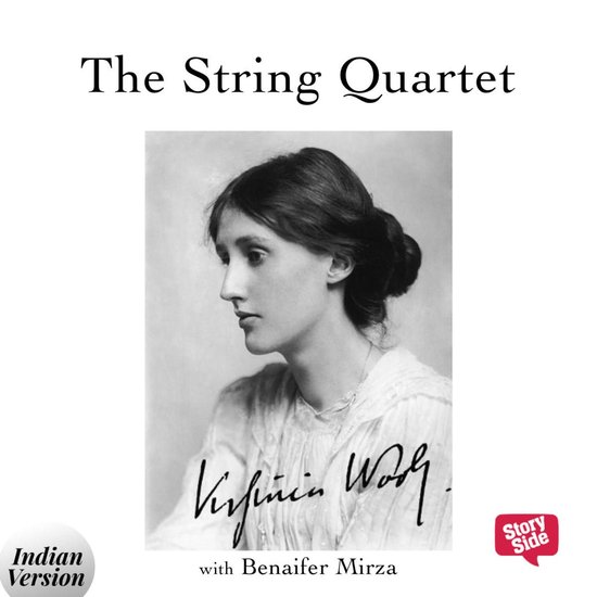 52: The string quartet - A short story by Virginia Woolf - cover