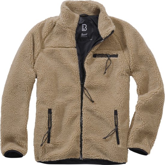 Veste Urban Classics -L- Teddyfleece Beige