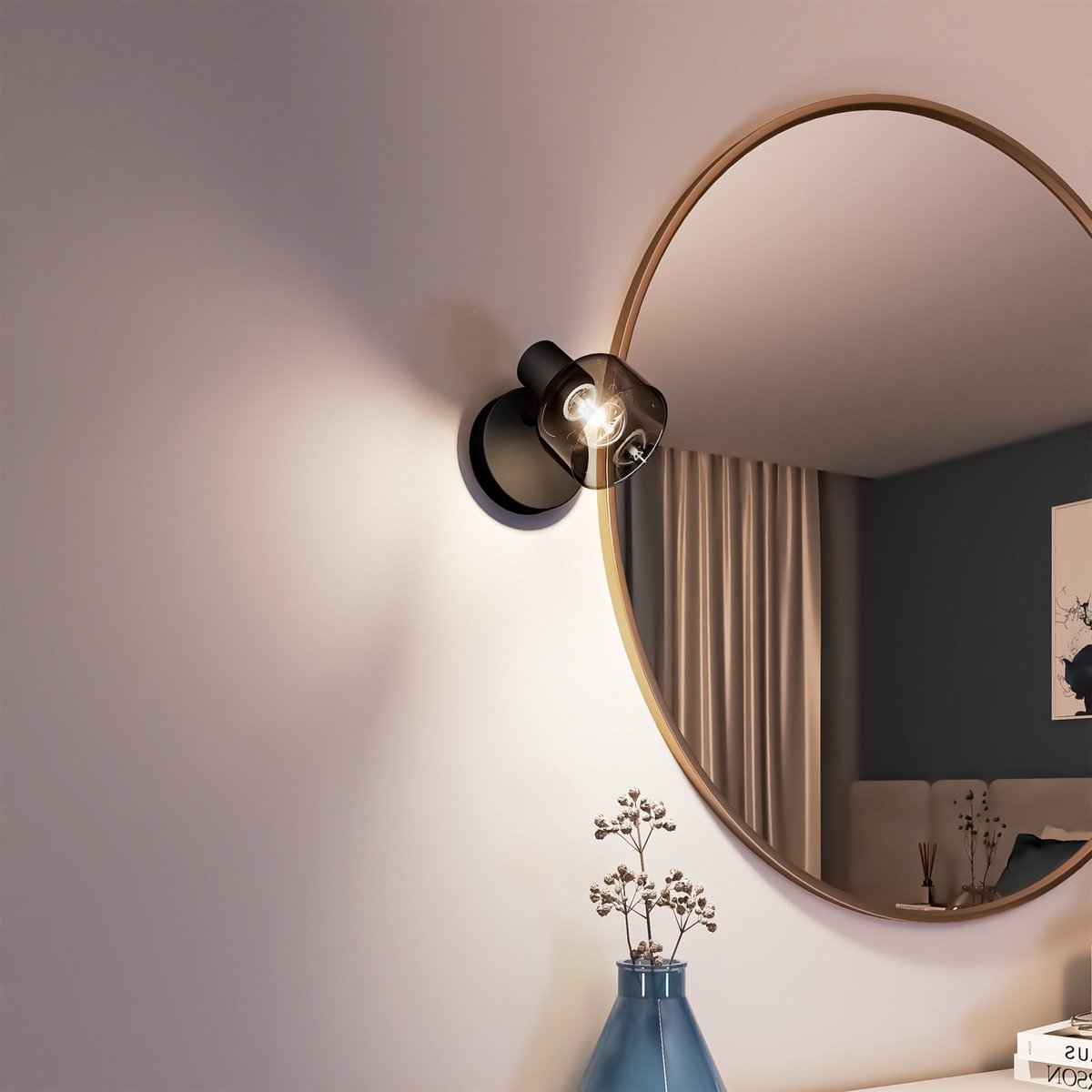 Philips Sleet Spot - Spot 1 Tête Orientable E14 (Ampoule Non Incluse), Noir Mat, IP20 - Éclairage Moderne Et Pratique Pour Intérieur