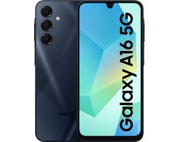 Samsung Galaxy A16 5G - 128GB - Blauw Zwart Samsung Galaxy A16 5G - 128GB - Blauw Zwart