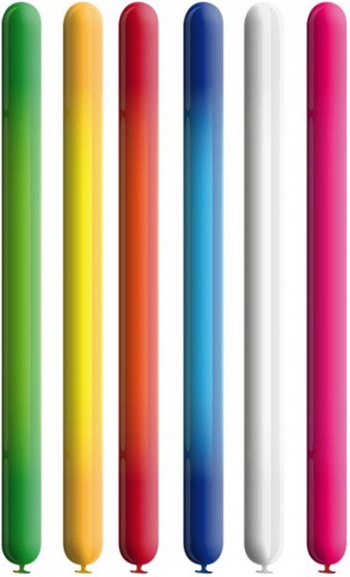 Modelleerballonnen - 50x stuks gekleurde figuren maken - Party feestartikelen