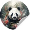 Panda - Fleurs