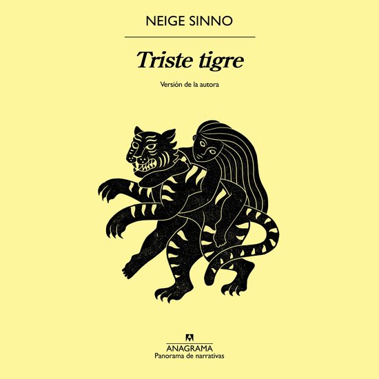 Triste tigre - cover
