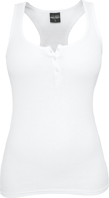 Chemise boutonnée Urban Classics pour femme - blanche - 3XL