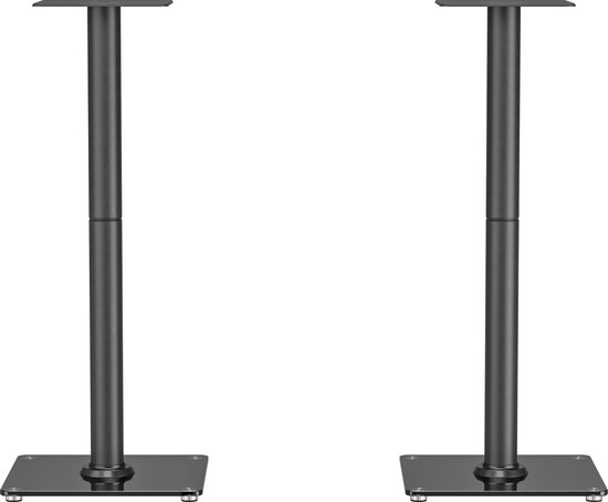 VDD Gaming Speaker Standaard - Universele Speaker Standaard - Vloerstandaard - Luidspreker Standaard - set van 2 stuks - 76.5 cm hoog - 25 kg belastbaar van VDD Gaming — afbeelding 3