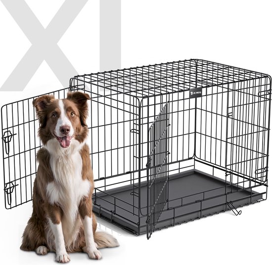 JC Pets Hondenbench - Maat XL (106 x 72 x 77 cm)