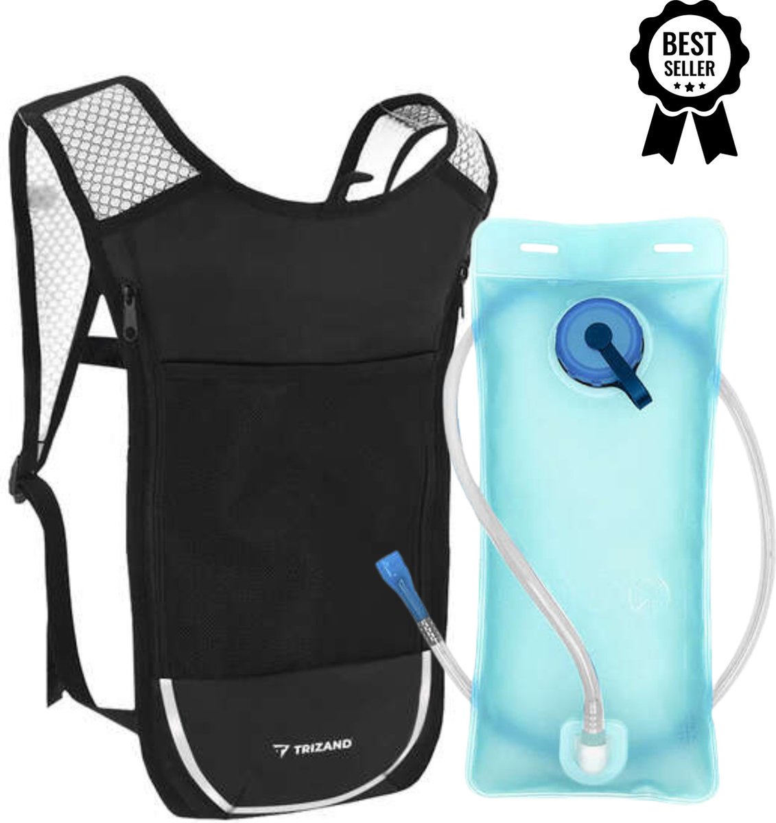 Trizand Backpack met Waterzak - Ideaal voor Fietsen, Hardlopen en Meer