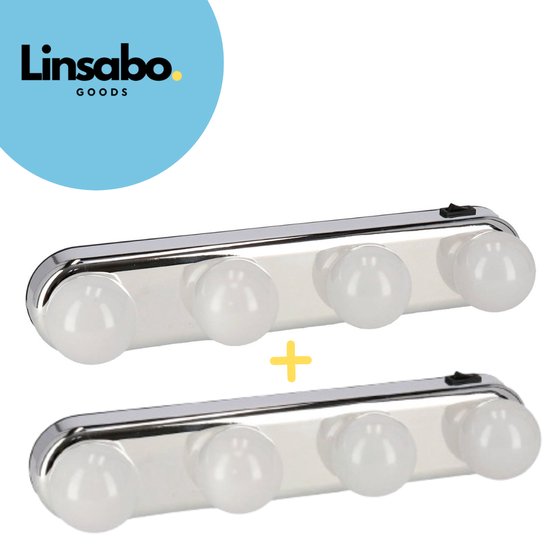 LED spiegelverlichting - Neutraal wit - 230V - 40cm