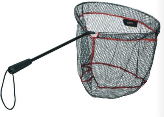 Fil Landing Net 9145 - Epuisette pratique - 40x50 cm (LxL) - 115 cm de longueur totale - Epuisette pratique - Epuisette carpe et corégone - Pêche