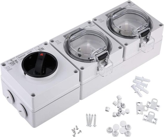 RVS Buitenstopcontact - Accessoires - Steigerverlichting.nl
