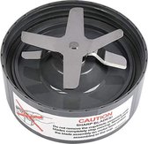Vervanging extractormes, grijs, geschikt voor NutriBullet 900 W Pro extractormes serie met siliconen rubber pakkingen seal of ring voor NutriBullet blendermes vervanging onderdelen