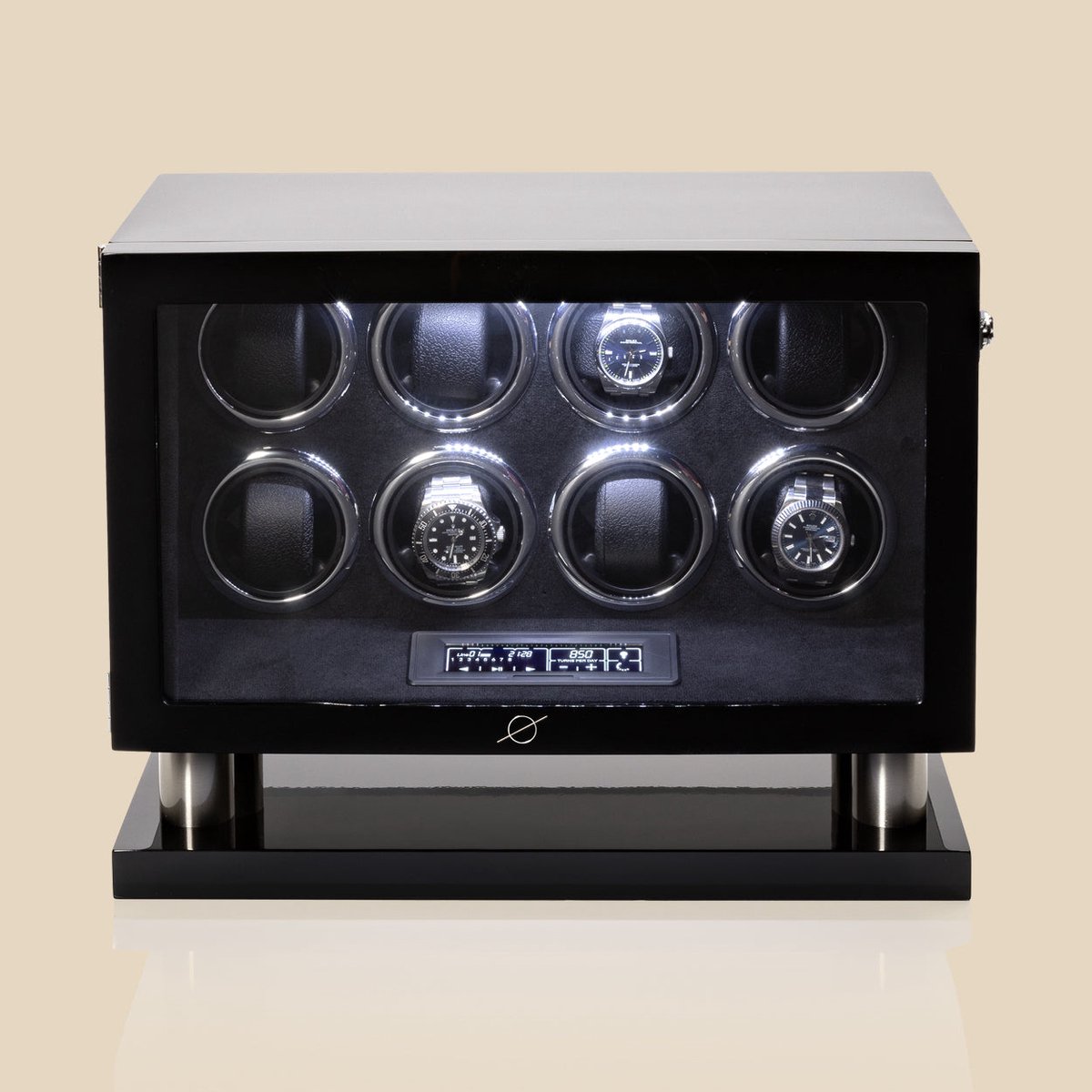 Roogs watchwinder voor 8 horloges
